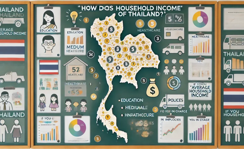 DALL·E 2024-11-05 23.18.02 - An educational illustration to prompt students to analyze Thailand's economic status based on 'average household income' data. Show a visual represent